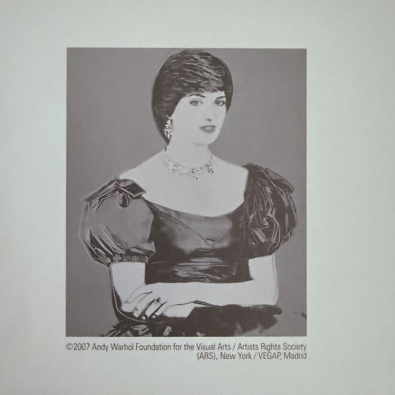 Image 1 of Andy Warhol : "Princesse Diana, 1982". ©2007 Fondation Andy Warhol pour les arts visuels, New York.