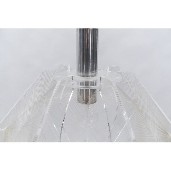 Image 1 of Lampe suspendue vintage en fil de nylon, Allemagne 1960