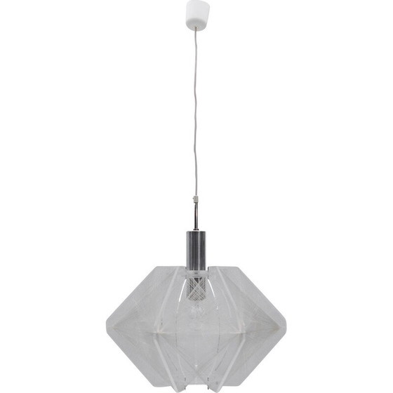 Image 1 of Lampe suspendue vintage en fil de nylon, Allemagne 1960