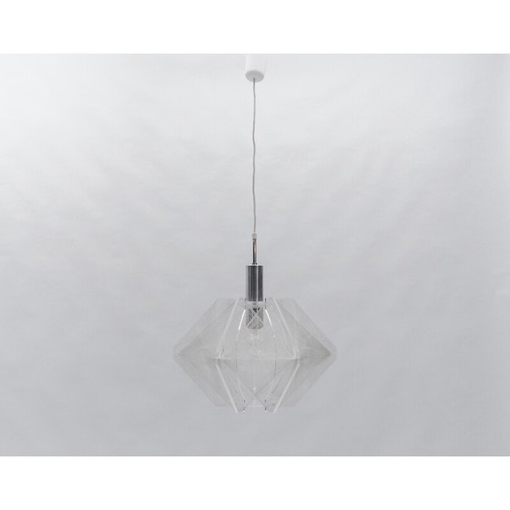 Image 1 of Lampe suspendue vintage en fil de nylon, Allemagne 1960