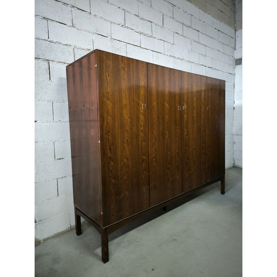 Image 1 of Armoire de toilette vintage en palissandre de Rio par Louis Paolozzi