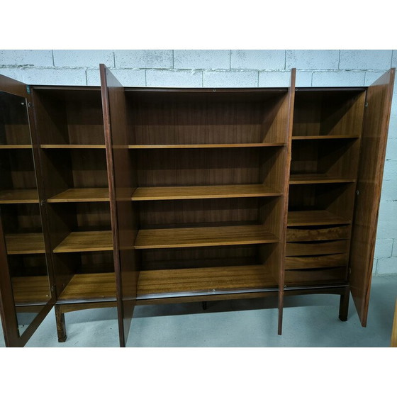 Image 1 of Armoire de toilette vintage en palissandre de Rio par Louis Paolozzi