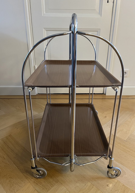 Image 1 of Chariot vintage pliant / Chariot de service