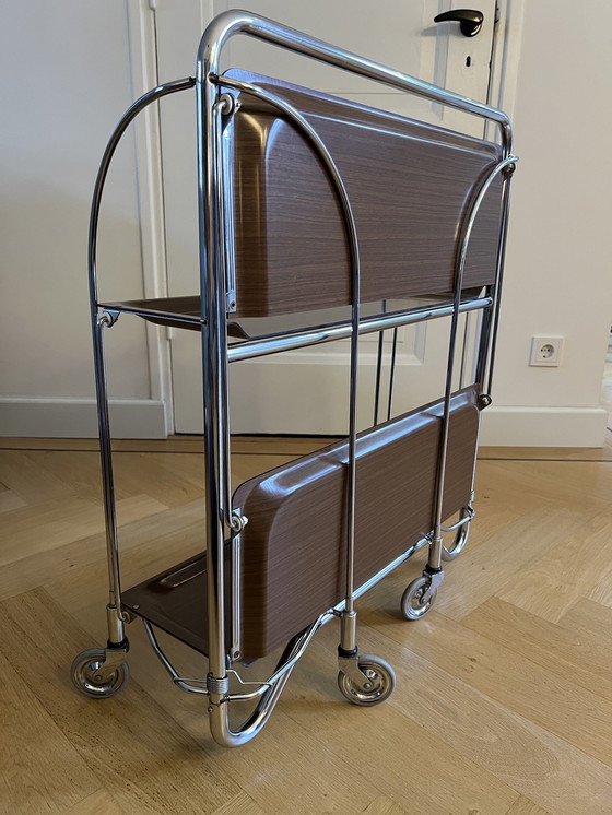 Image 1 of Chariot vintage pliant / Chariot de service