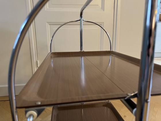 Image 1 of Chariot vintage pliant / Chariot de service