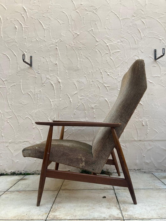 Image 1 of Fauteuil en bois de rose Mid Century