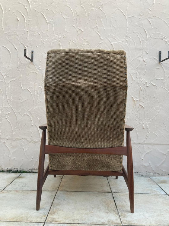 Image 1 of Fauteuil en bois de rose Mid Century