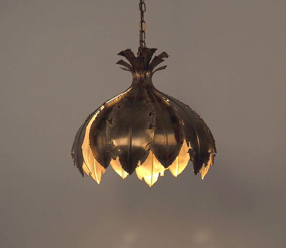 Image 1 of Lampe suspendue Holm Sørensen Brass 6407, années 1960