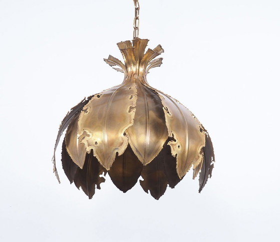 Image 1 of Lampe suspendue Holm Sørensen Brass 6407, années 1960
