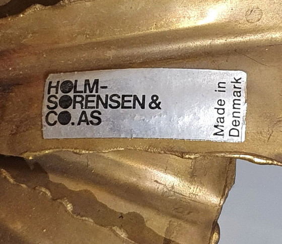 Image 1 of Lampe suspendue Holm Sørensen Brass 6407, années 1960