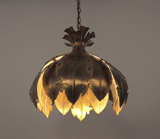 Image 1 of Lampe suspendue Holm Sørensen Brass 6407, années 1960