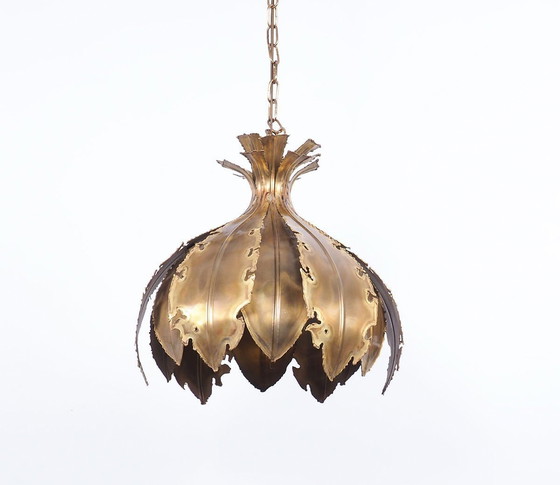 Image 1 of Lampe suspendue Holm Sørensen Brass 6407, années 1960