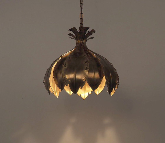Image 1 of Lampe suspendue Holm Sørensen Brass 6407, années 1960