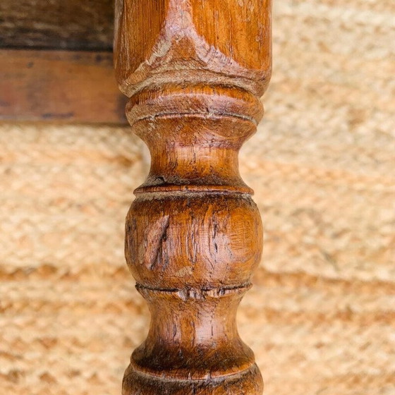 Image 1 of Selle pentagonale en chêne, 1950