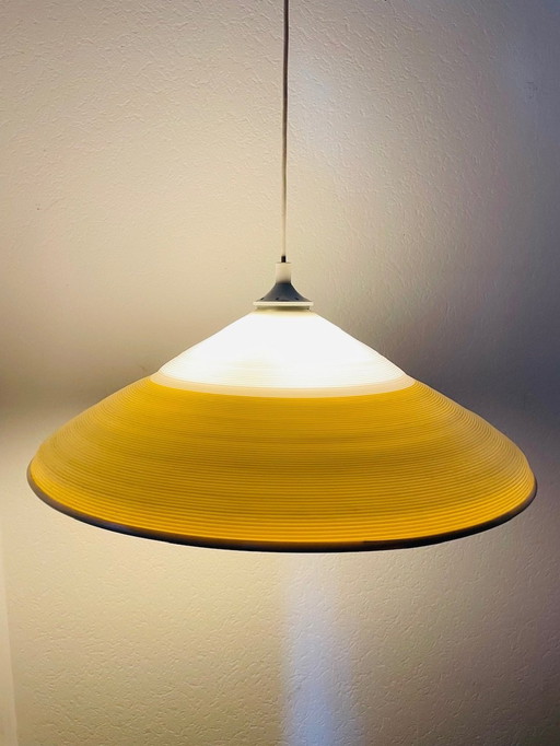 Lampe suspendue Rotaflex de style Mid Century Modern 1950