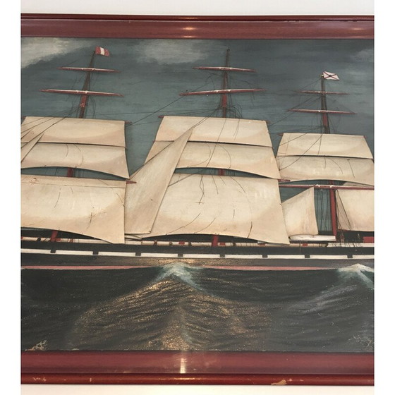 Image 1 of Modèle de demi-plan d'époque "Northbroox ship" (bateau de Northbroox)
