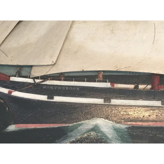 Image 1 of Modèle de demi-plan d'époque "Northbroox ship" (bateau de Northbroox)