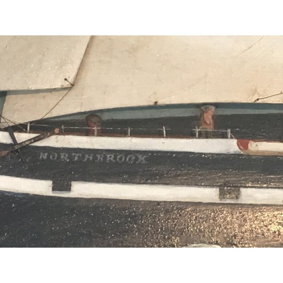 Image 1 of Modèle de demi-plan d'époque "Northbroox ship" (bateau de Northbroox)