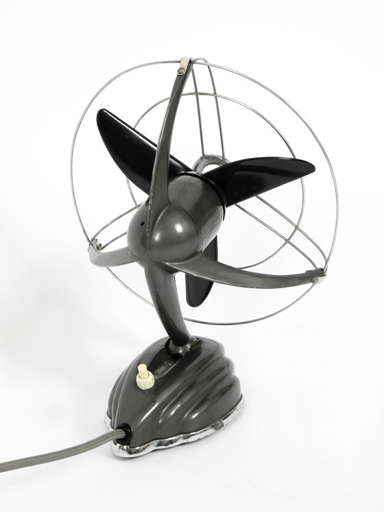 Image 1 of Original 1960S Libelle Streamline Table and Wall Fan By Schoeller & Co. | Fabriqué en Allemagne