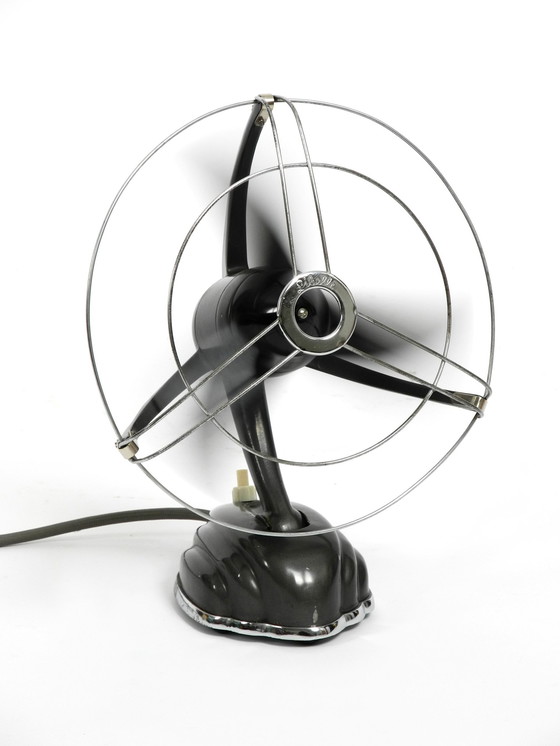 Image 1 of Original 1960S Libelle Streamline Table and Wall Fan By Schoeller & Co. | Fabriqué en Allemagne