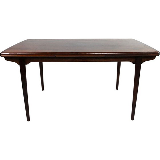 Image 1 of Table extensible vintage en palissandre d'Arne Vodder, 1960