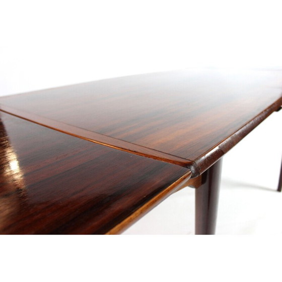 Image 1 of Table extensible vintage en palissandre d'Arne Vodder, 1960