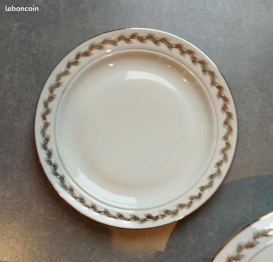 Image 1 of Assiette - Ensemble De Vaisselle En Porcelaine De Limoges - Art De La Table 