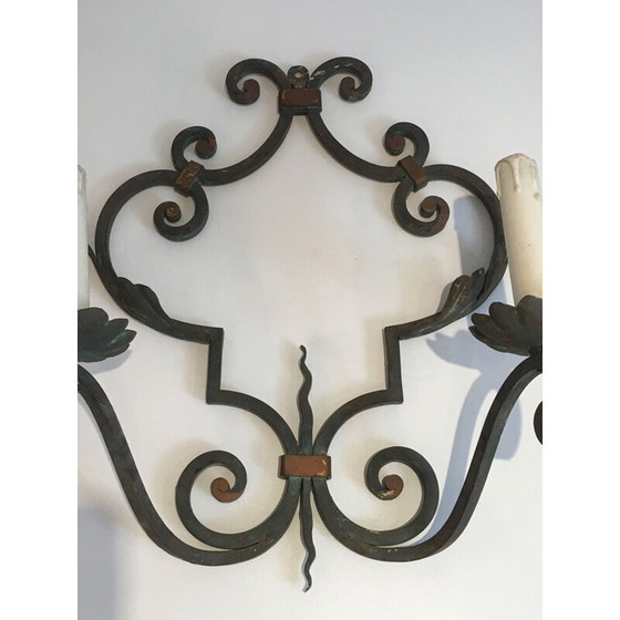 Image 1 of Paire d'appliques vintage 1950