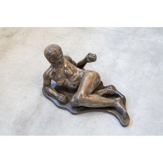 Image 1 of Sculpture vintage en panneaux de particules et de plâtre, Italie 1970