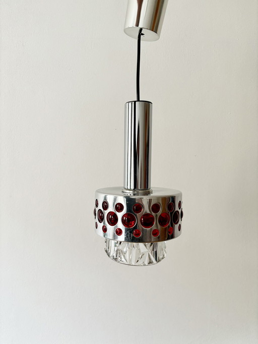 Lampe suspendue Mid Century par Richard Essig