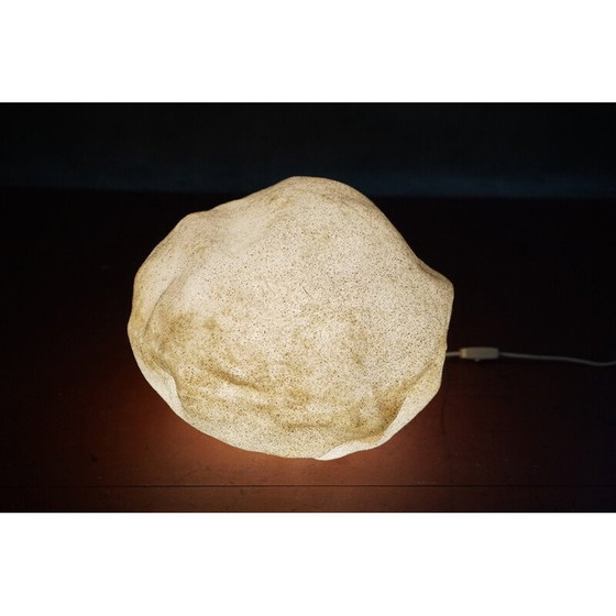 Image 1 of Lampadaire vintage Moonrock par André Czenave pour Singleton, Italie 1970