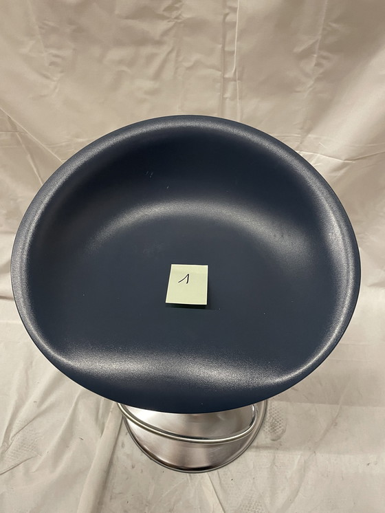 Image 1 of Bombo Magis - Tabourets de bar bleu (Set 1 : 4 pièces)