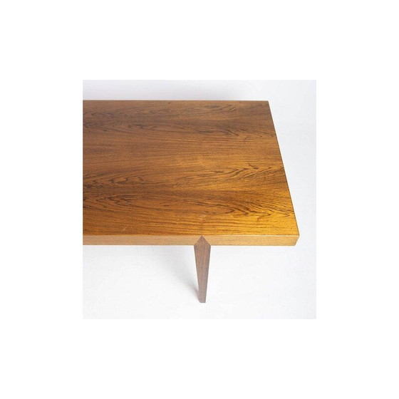 Image 1 of Table basse vintage en bois de rose par Severin Hansen pour Haslev Furniture, 1960