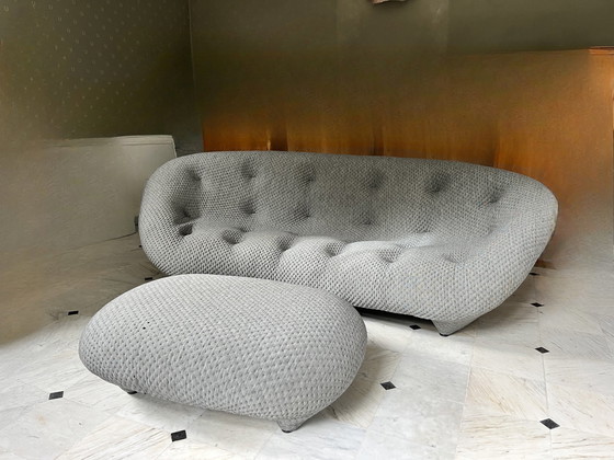 Image 1 of Ligne Roset E & B Ploum Canapé & Pouf