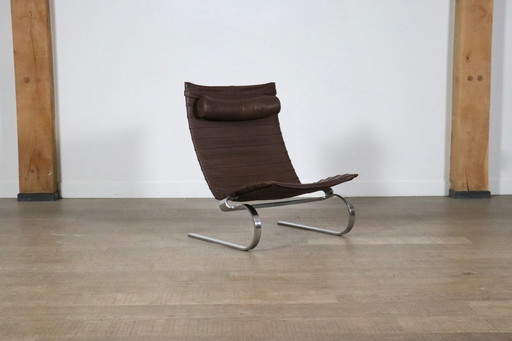 Chaise Pk20 par Poul Kjaerholm pour E. Kold Christensen, Danemark 1970S