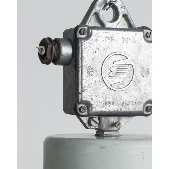 Image 1 of Lampe suspendue industrielle par Elektrosvit - 1970