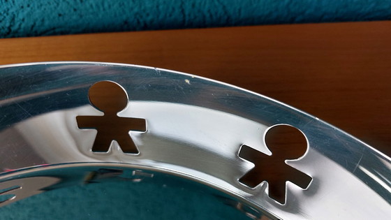 Image 1 of Alessi Girotondo Bowl, Fruit Bowl & Parmesan Cheese Tin