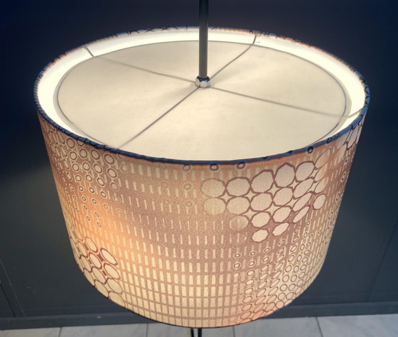 Image 1 of Veb Floor Lamp 1960S Black Tripod Base