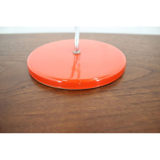 Image 1 of Lampe de table rouge vintage par Josef Hurka pour Lidokov, Tchécoslovaquie 1970