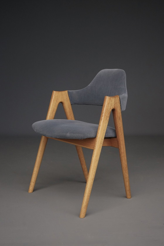 Image 1 of Chaises Compass par Kai Kristiansen pour Sva Møbler, 1960S, ensemble de 4