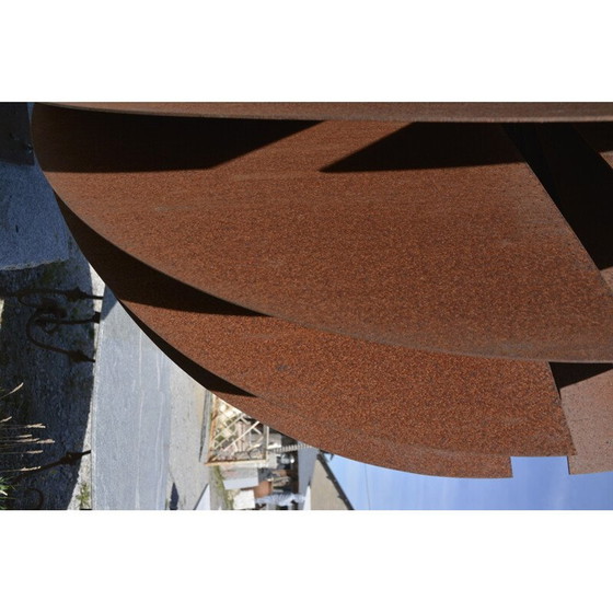 Image 1 of Sculpture monumentale vintage en fonte