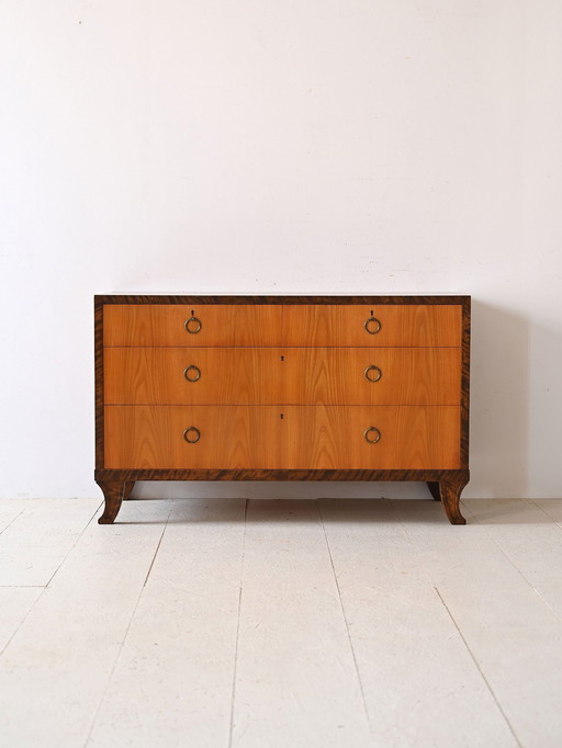 1940S Commode scandinave Art Déco