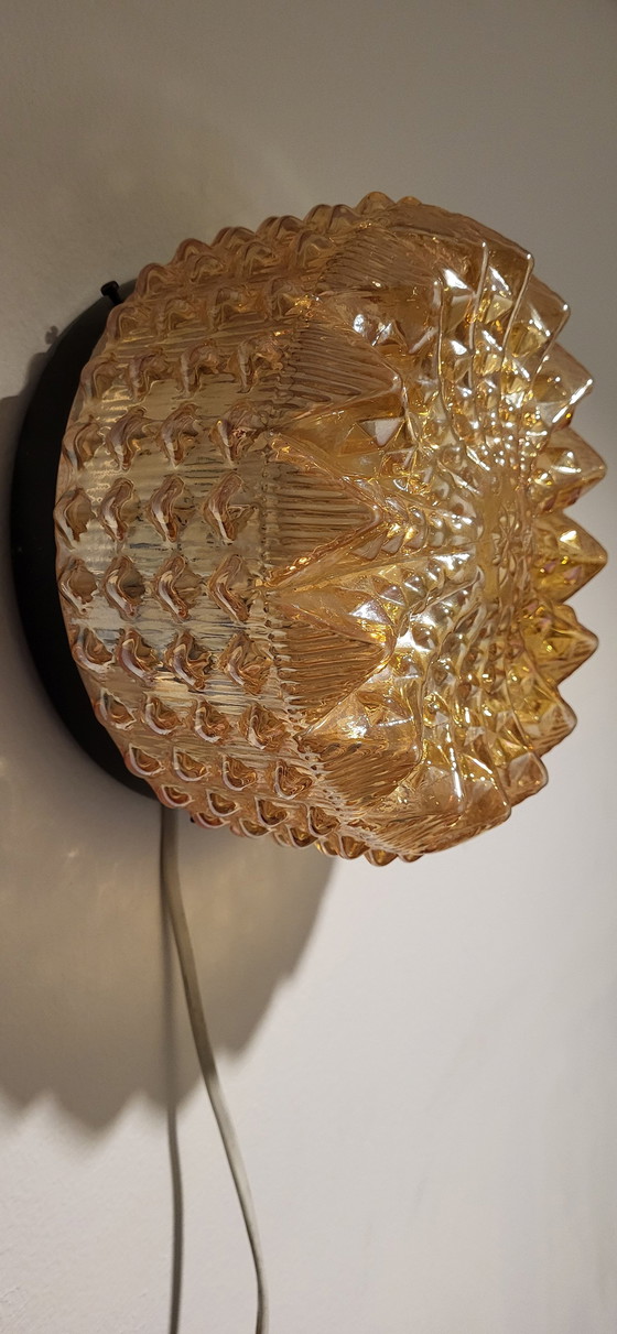 Image 1 of Magnifique bar en verre au plafond 70s