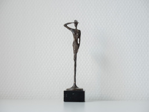 Corry Ammerlaan - Vision d'avenir - Statue en bronze - Artihove