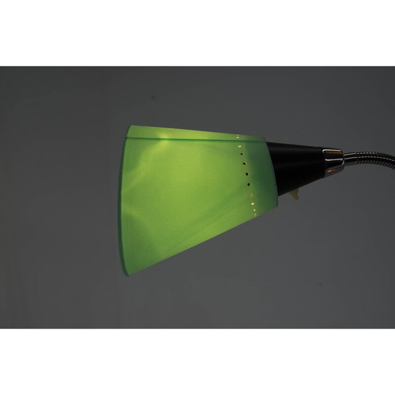 Image 1 of Lampadaire flexible vintage en métal et plastique, Tchécoslovaquie 1960