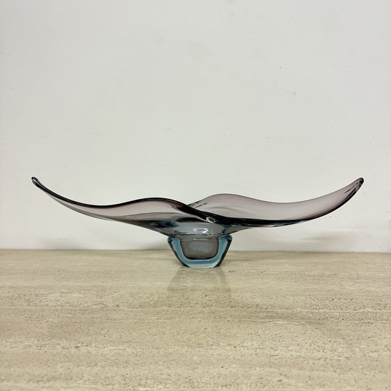 Image 1 of Sculpture en verre Sommerso de Murano, 1960's