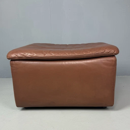 De Sede Ottoman Ds-14 '70S Cognac colour