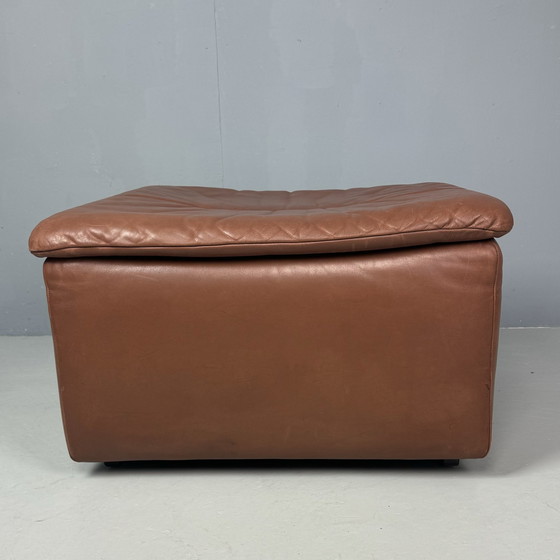 Image 1 of De Sede Ottoman Ds-14 '70S Cognac colour