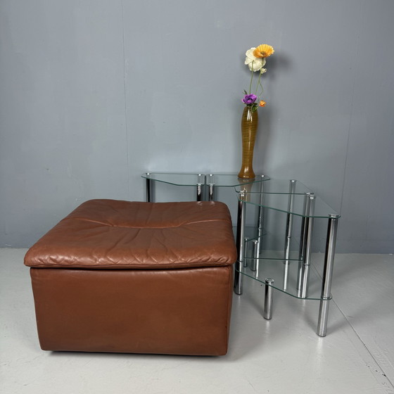 Image 1 of De Sede Ottoman Ds-14 '70S Cognac colour