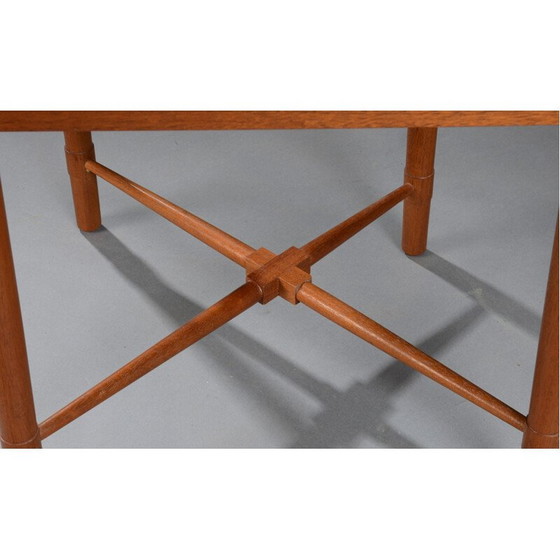 Image 1 of Ensemble de 2 chaises King of Diamonds en acajou par Børge Mogensen pour Søborg Møbelfabrik - années 1940